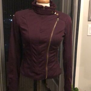 Maroon/ Burgandy Trucco Zip up jacket